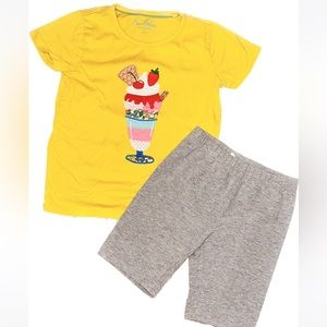 Mini Boden & Hanna Andersson Shorts & Appliqué Tshirt (6)